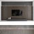 TV Wall Set 14: Samsung AU8000 Crystal UHD 4K Smart TV 3D model small image 4