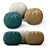 Shore Pouffe: Stylish and Versatile 3D model small image 5