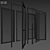 Elegant Glass Anywhere Doors 3D model small image 7