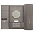 Sleek Modern Bathroom Cabinet | no. 130 3D model small image 1