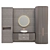 Sleek Modern Bathroom Cabinet | no. 130 3D model small image 4