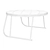 Stone-Top Coffee Table: White & Modern 3D model small image 2