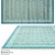 Art de Vivre: KING OF AGRA-NO45 Floral Wool Rug 3D model small image 1