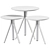 Sleek & Stylish Nuez Occasional Table 3D model small image 2