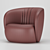 Ovata Large Lounge Chair 3D model small image 7