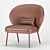 Ventall Armchair: Sleek and Stylish Seating Solution 3D model small image 5