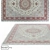 Tabriz IR Traditional Floral Carpet 3D model small image 1