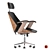 Orzech Chair: Modern PBR Design 3D model small image 1