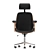 Orzech Chair: Modern PBR Design 3D model small image 3
