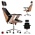 Orzech Chair: Modern PBR Design 3D model small image 7