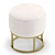 Elegant Rosie Pouffe: 3 Color Options 3D model small image 4