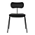 Elegant Faux Leather Chair: Nod 3D model small image 3