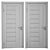 Modern Interior Door Model 3D model small image 2