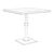 Elegant Square Marble Side Table 3D model small image 2