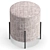 Stylish Alison Pouf by Cazarina Interiors 3D model small image 2