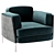 Elegant Comfort: Minotti SHELLEY 3D model small image 1