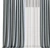 Elegant Home 966: Modern Curtains 3D model small image 3