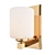 Opal Barrel Bath Sconce 3D model small image 1