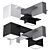 Geometric LED Ceiling Lights: Jules (Set of 5) 3D model small image 10