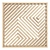 Modern Geometric Wood Wall Art 3D model small image 4