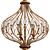 Elegant Sabina Pendant Light 3D model small image 2