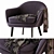 Sum Accent Armchair: Modern Elegance in 3D 3D model small image 1