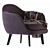 Sum Accent Armchair: Modern Elegance in 3D 3D model small image 4