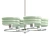 Elegant Art Deco Chandelier 3D model small image 1