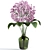 Indoor Blooms: Lush Bouquet Plant 3D model small image 1