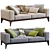 Elegant Porada Sofa: Modern Comfort 3D model small image 3