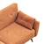 Edinburgh Orange Sofa Bed 3D model small image 3