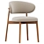 Calligaris Oleandro Wood Chair: Elegant and Functional 3D model small image 1