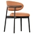 Calligaris Oleandro Wood Chair: Elegant and Functional 3D model small image 4