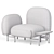 Isole NN1: Exceptional Modular Seating 3D model small image 4