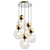 Elegant iLedeX Blossom Pendant Light 3D model small image 1