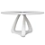 Modern Santos Dinner Table - Stylish and Functional 3D model small image 3