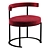 Sleek Modern Chair Giopangani 3D model small image 2