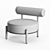 Elevate Your Space: Torii Slipper Chair 3D model small image 2