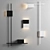 Modern Burton Wall Light 3D model small image 1