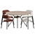 Modern Aloa Dining Set by Artifort 3D model small image 1