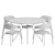 Modern Aloa Dining Set by Artifort 3D model small image 3