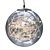 Versatile Silver Wire Pendant Light 3D model small image 2