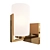 Modern Arrow Bath Sconce 3D model small image 1