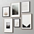 Multi-Frame Collection: Picture Frames Set 3D model small image 2