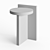 Versatile Taco Stool: Oak & Walnut 3D model small image 4