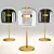 Elegant Vistosi Jube Table Lamp 3D model small image 2
