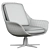 Sleek Sveva Armchair: Contemporary Comfort 3D model small image 5