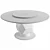 Lamborghini-Inspired Round Dining Table 3D model small image 4