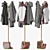 Rexite Sioux Coat Rack: Stylish and Functional 3D model small image 1