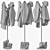 Rexite Sioux Coat Rack: Stylish and Functional 3D model small image 5